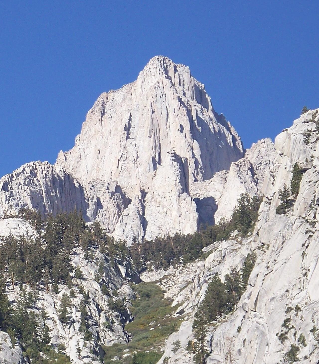 The east face of Mount Whitney