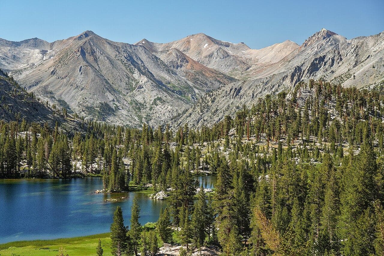 Arrowhead Lake with Mount Ickes on the skyline