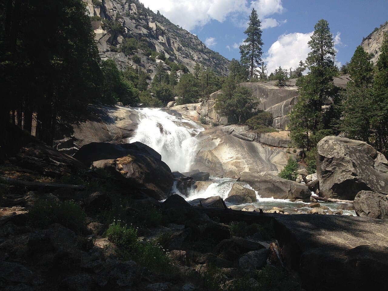 Mist Falls on the South Fork Kings River