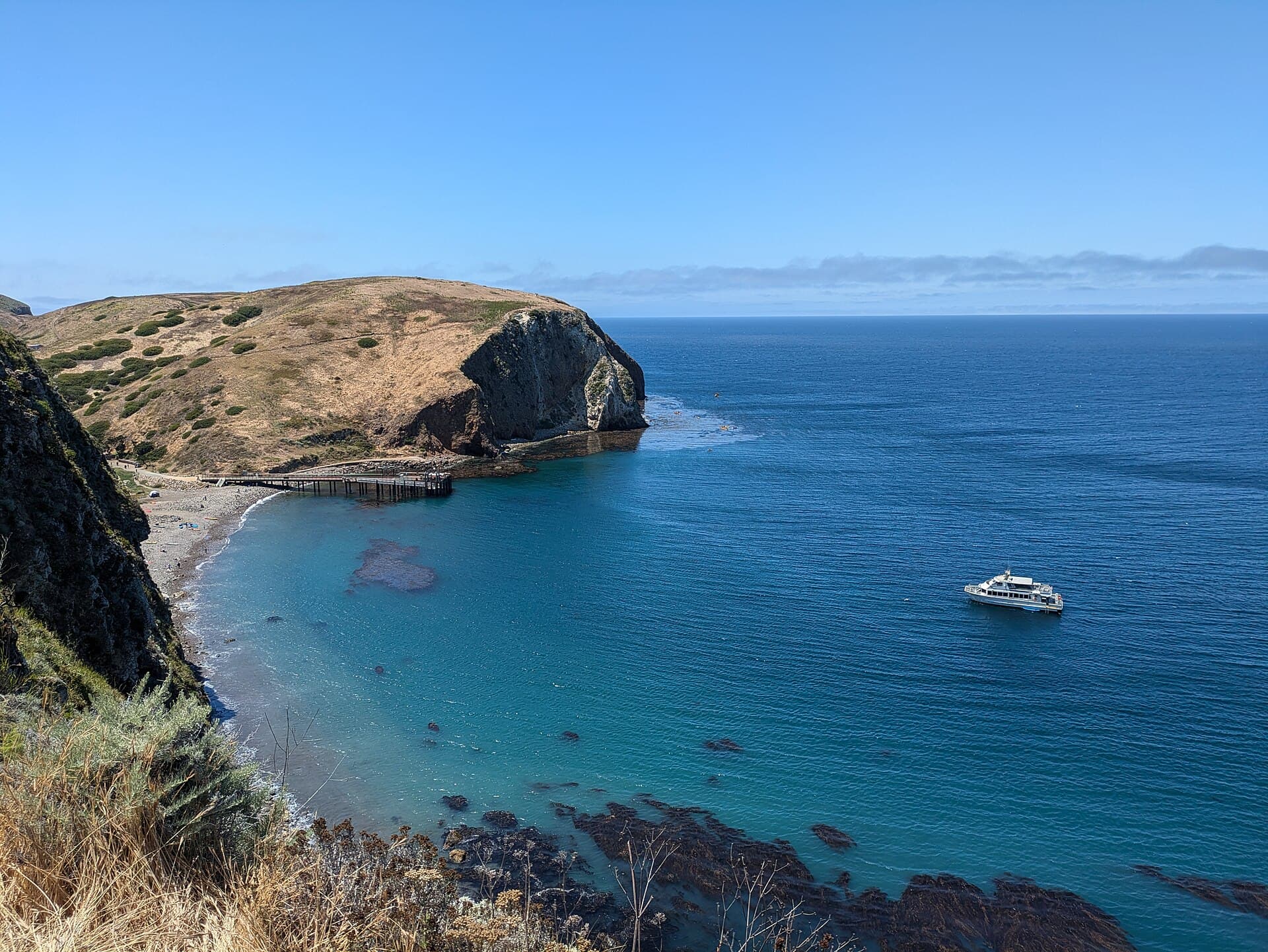 Water Canyon Campground wilderness permit area in Channel Islands National Park - backcountry hiking destination