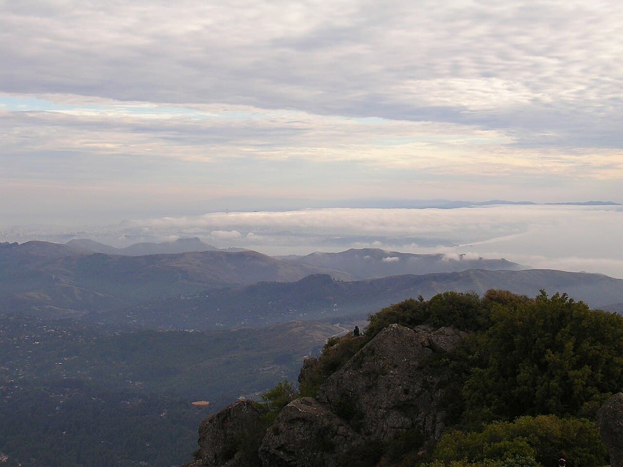 Steep Ravine Environmental Camp wilderness permit area in Mount Tamalpais State Park - backcountry hiking destination