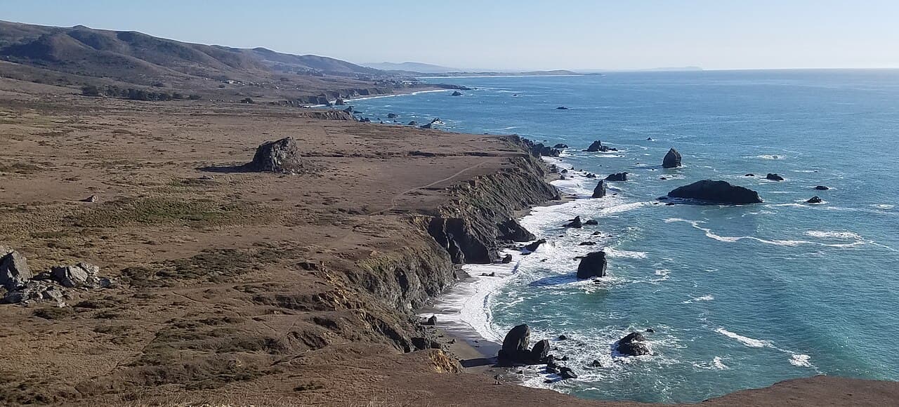 Pomo Canyon Environmental Campground wilderness permit area in Sonoma Coast State Park - backcountry hiking destination