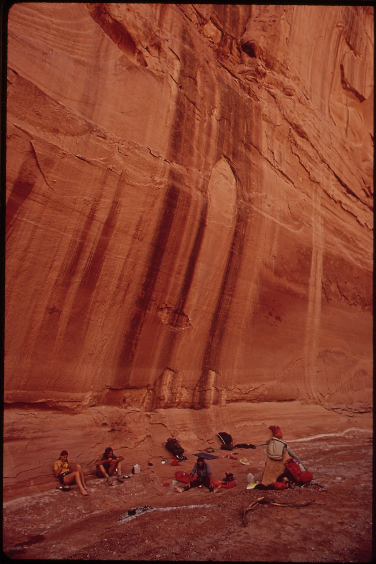 Canyonlands Maze — The Wall wilderness permit area in Canyonlands National Park - backcountry hiking destination