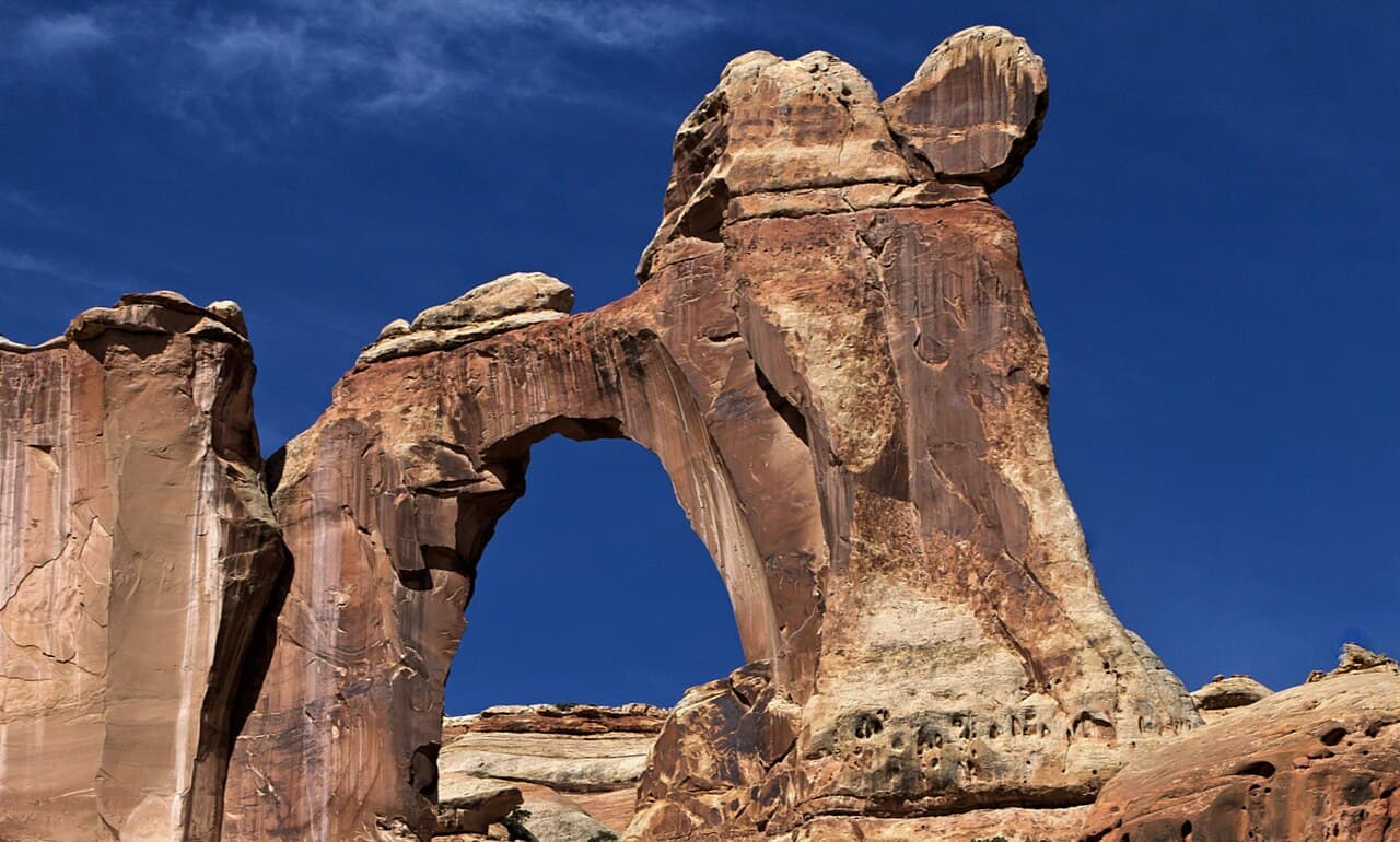 Canyonlands Needles — Salt Creek wilderness permit area in Canyonlands National Park - backcountry hiking destination
