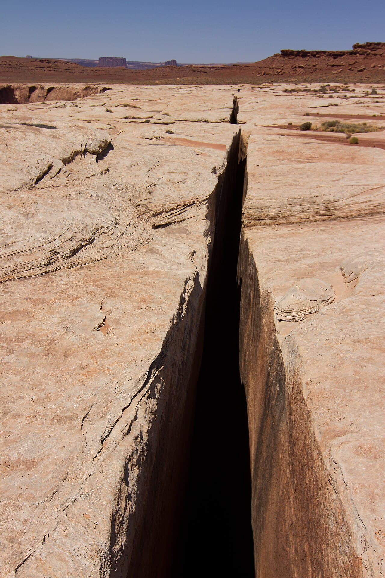 White Rim Road — White Crack Campsite wilderness permit area in Canyonlands National Park - backcountry hiking destination
