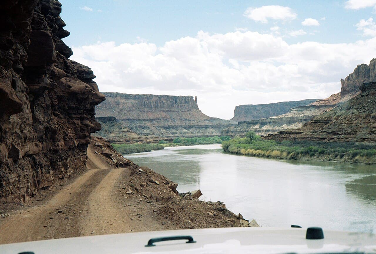 White Rim Road Permit permit area in Canyonlands National Park - backcountry hiking destination