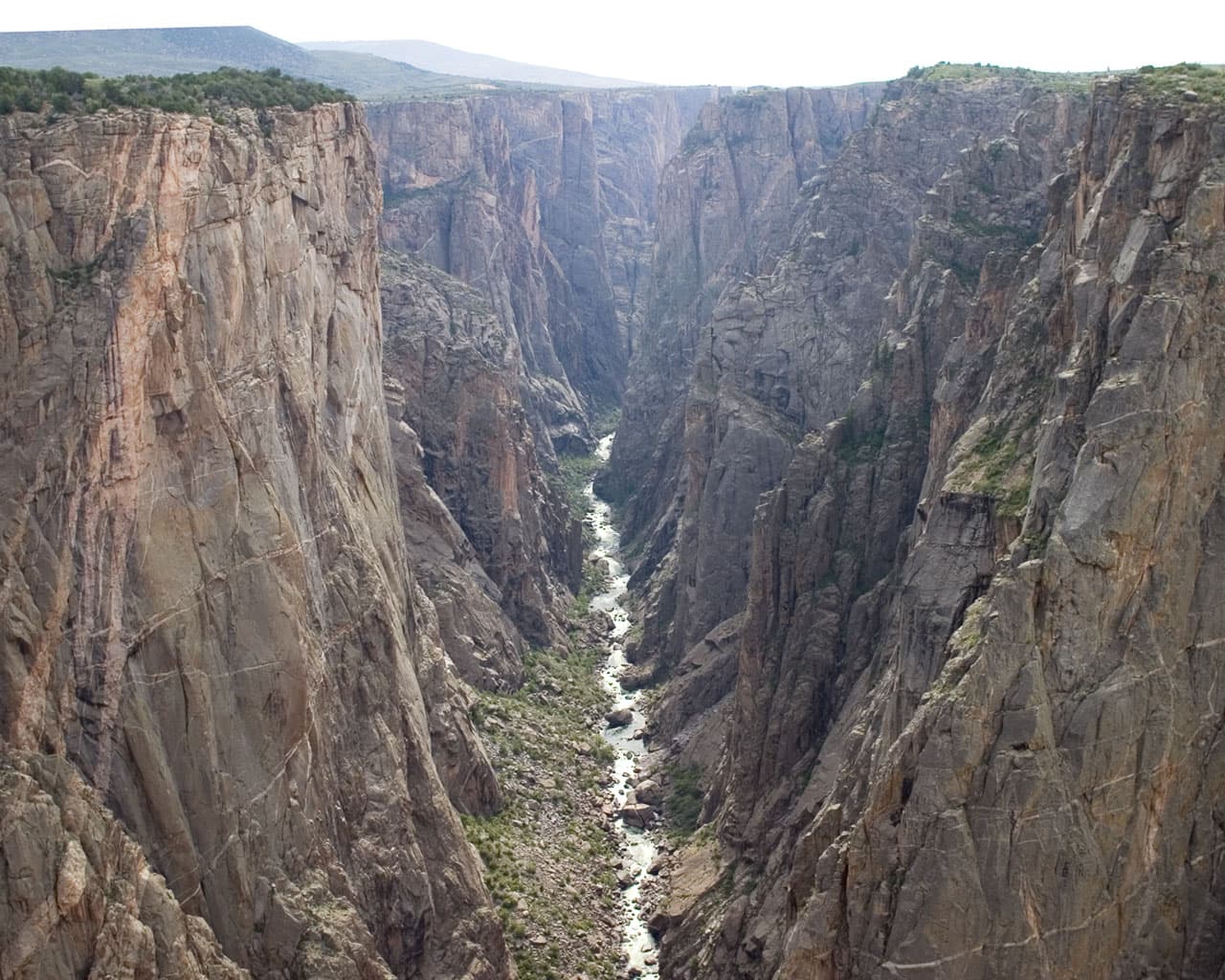 Black Canyon South Rim Wilderness Permit permit area in Black Canyon of the Gunnison National Park - backcountry hiking destination