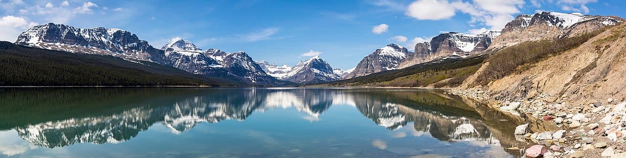 Highline Trail Permit wilderness permit area in Glacier National Park - backcountry hiking destination