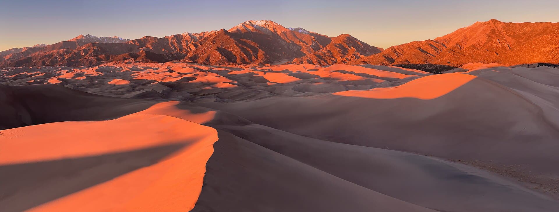 Great Sand Dunes Backcountry Permit permit area in Great Sand Dunes National Park - backcountry hiking destination