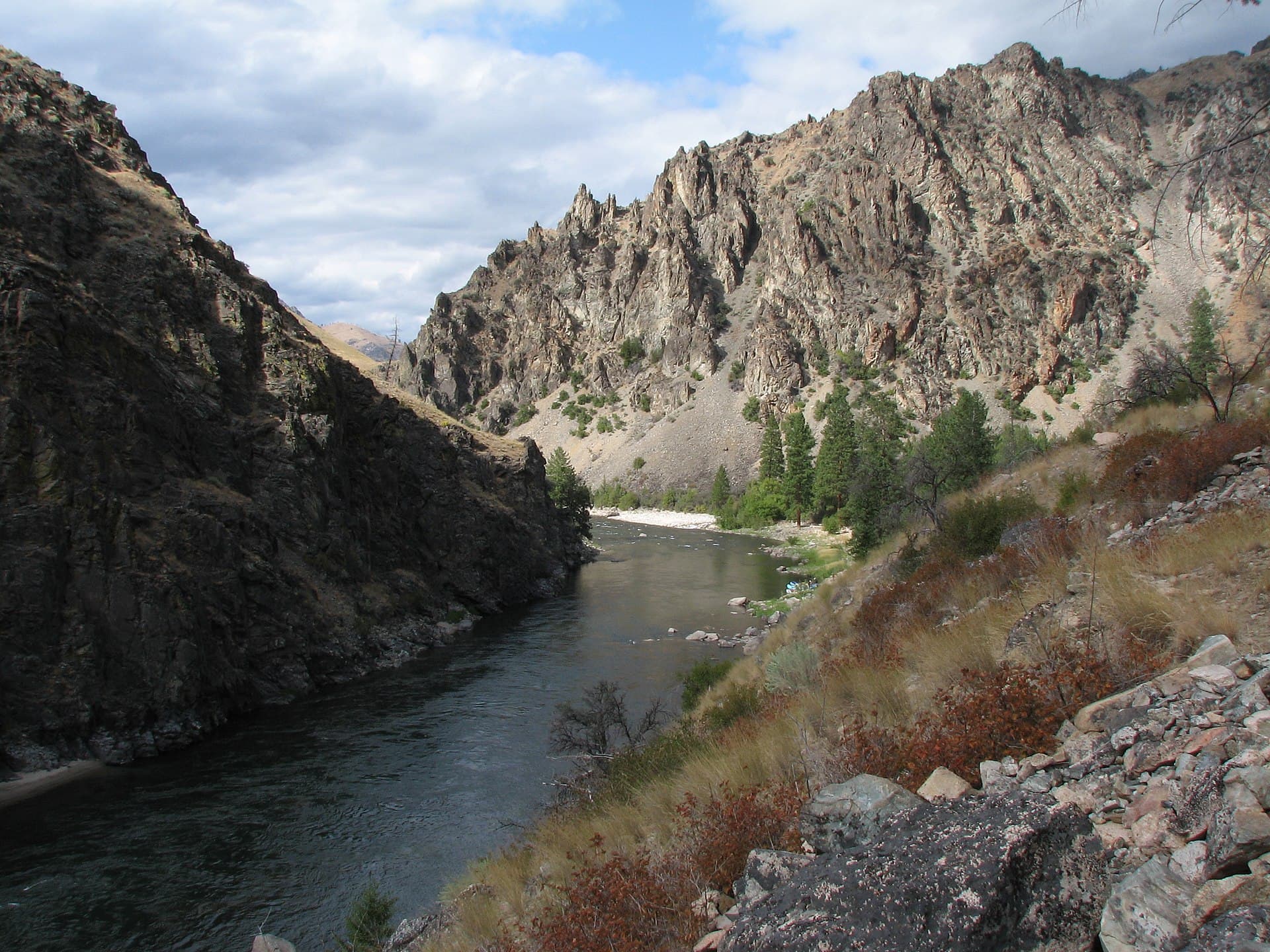 Selway River wilderness permit area in Idaho Wild Rivers - backcountry hiking destination