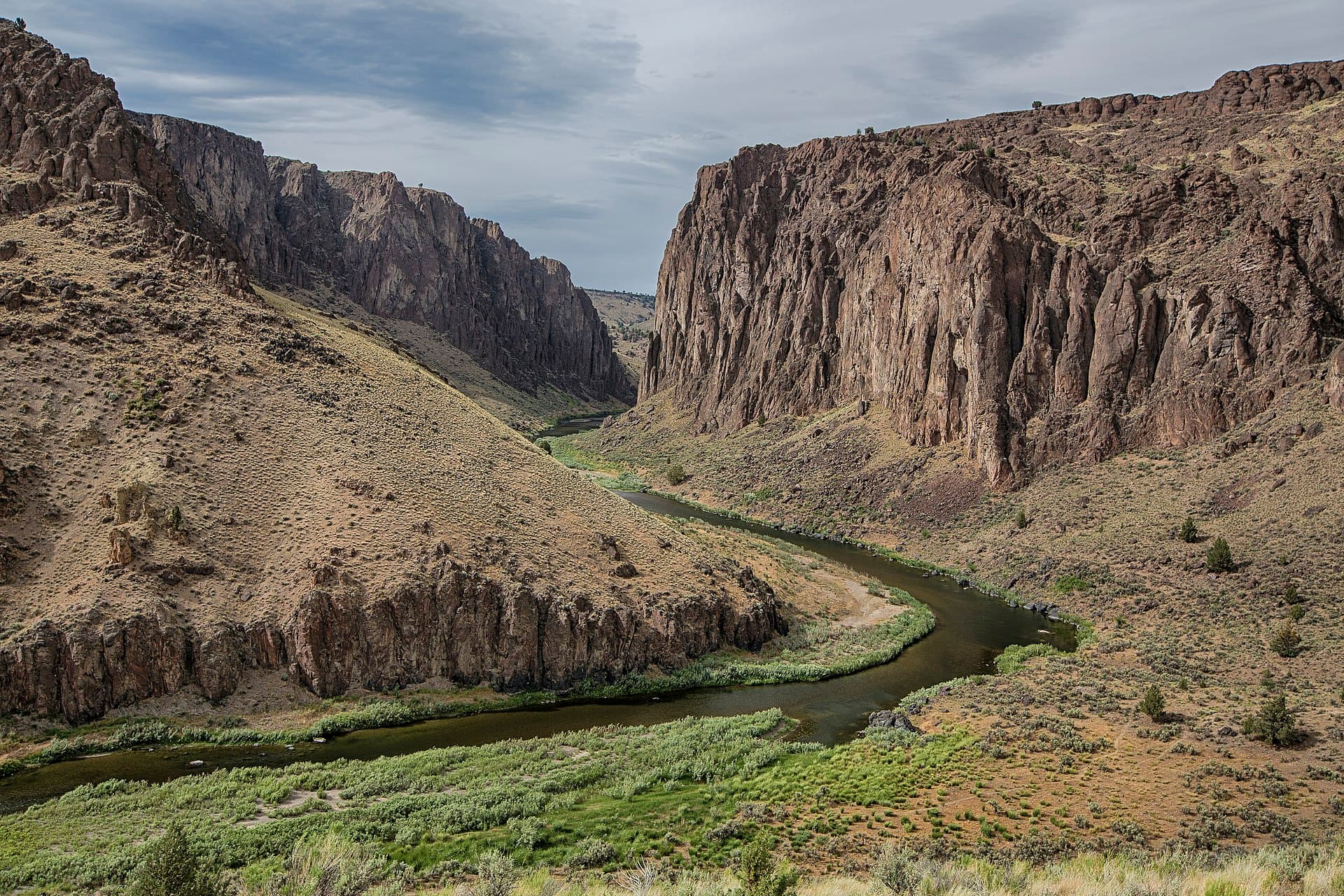 Owyhee River wilderness permit area in Colorado Plateau Rivers - backcountry hiking destination