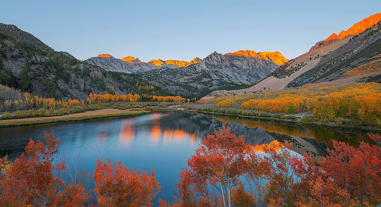 Inyo NF Wilderness Permit — Lamarck Lakes wilderness permit area in Inyo National Forest - backcountry hiking destination
