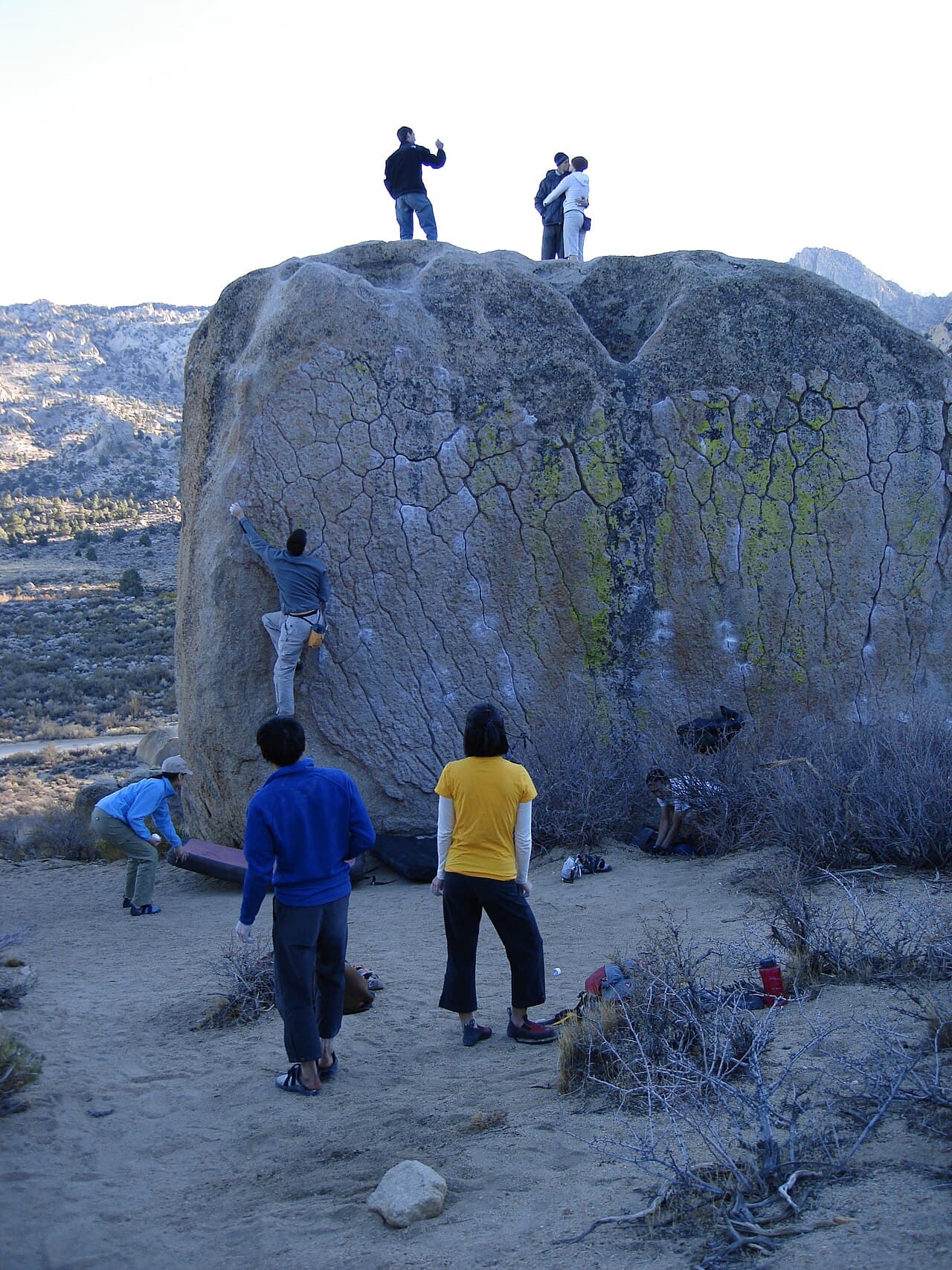 Inyo NF Wilderness Permit — Upper Buttermilk wilderness permit area in Inyo National Forest - backcountry hiking destination