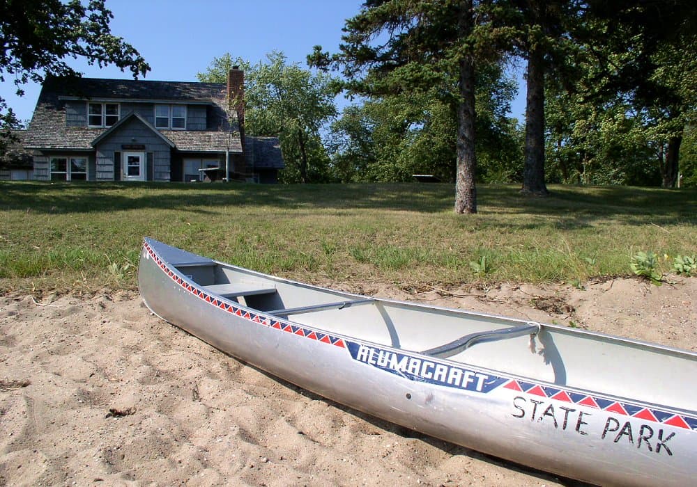 Glendalough Canoe-In Campsites permit area in Glendalough State Park (MN) - backcountry hiking destination