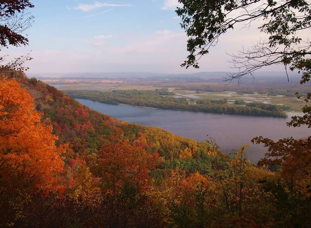 Great River Bluffs Cart-In Campsites permit area in Great River Bluffs State Park (MN) - backcountry hiking destination