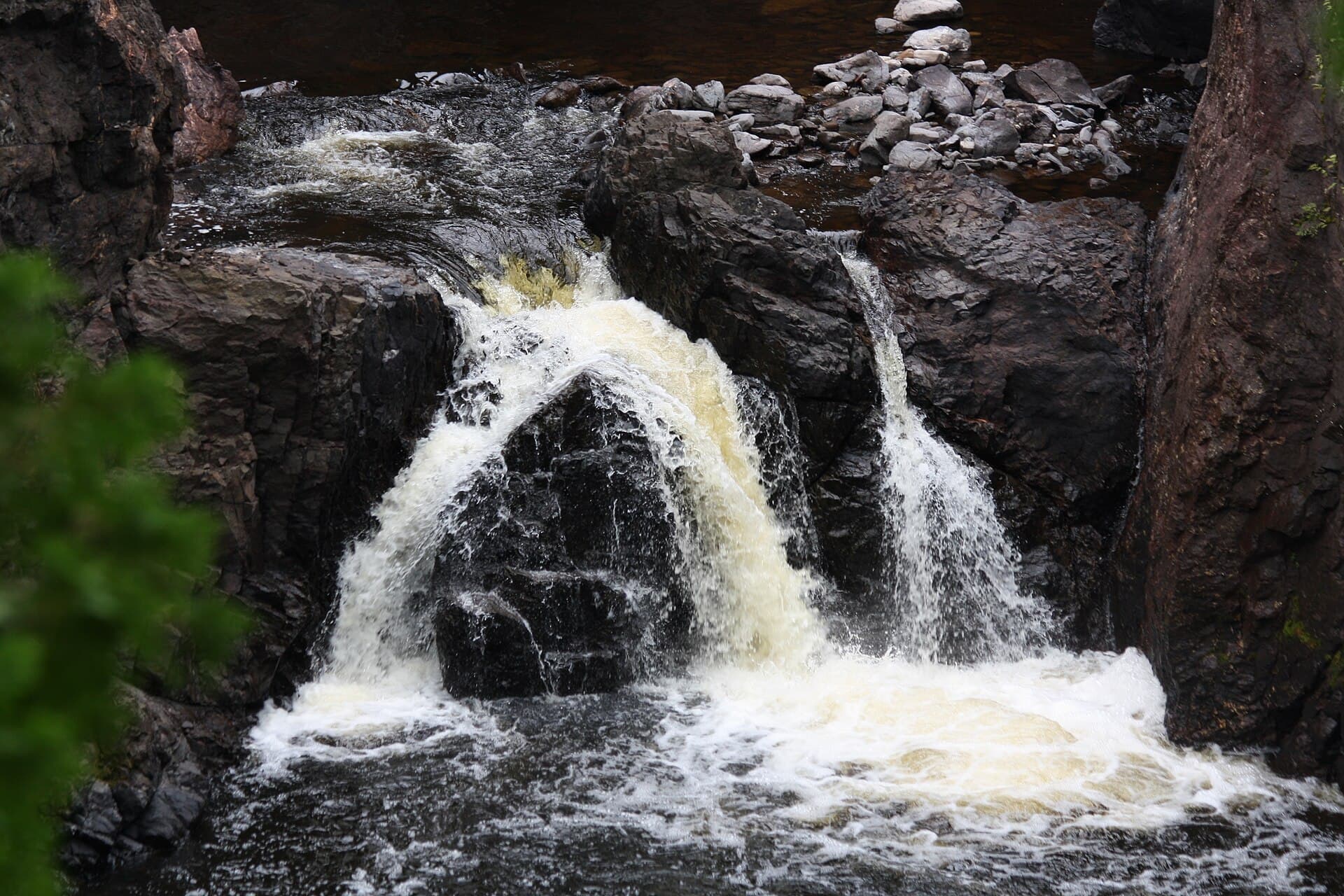 Copper Falls Backpack Campsite permit area in Copper Falls State Park (WI) - backcountry hiking destination