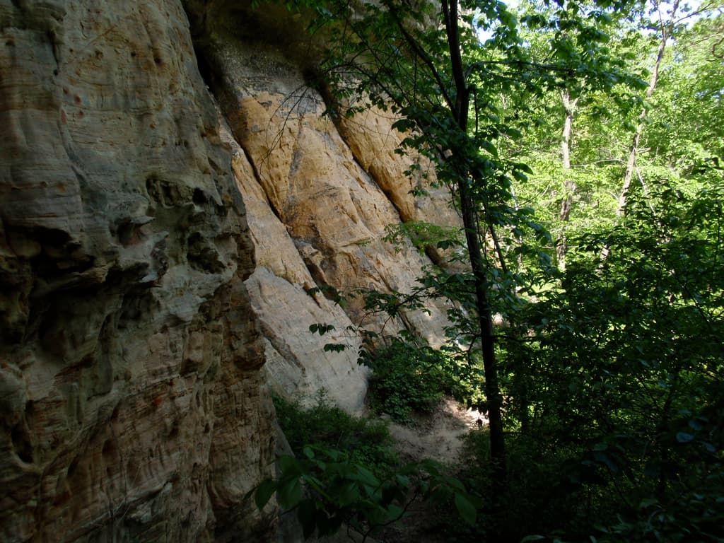 Governor Dodge Backpack Campsites permit area in Governor Dodge State Park (WI) - backcountry hiking destination