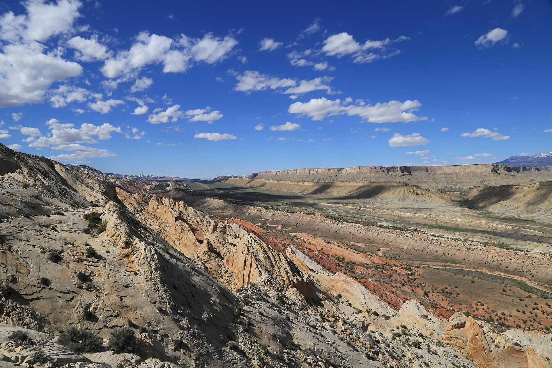 Capitol Reef — Upper Capitol Gorge wilderness permit area in Capitol Reef National Park - backcountry hiking destination