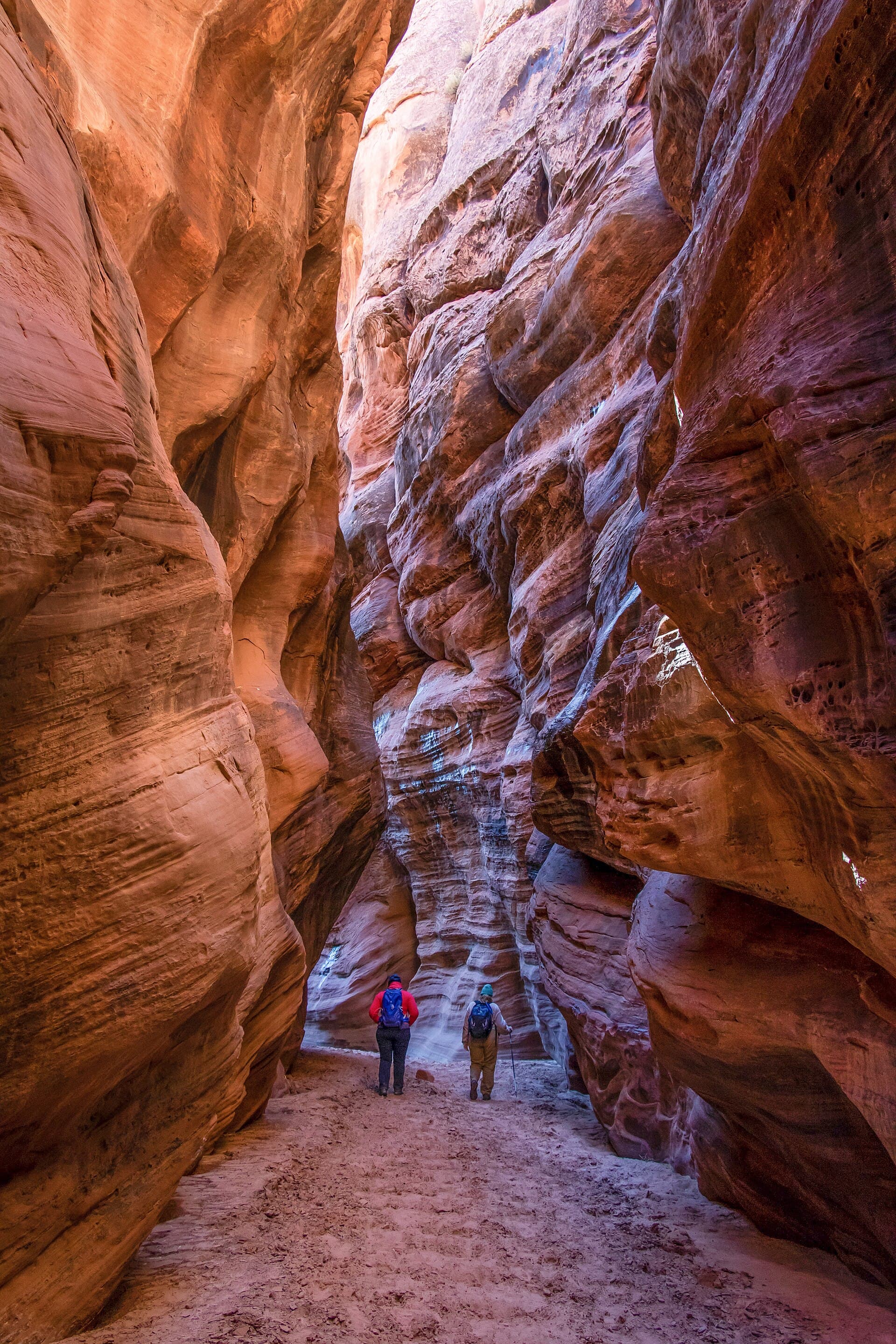 Paria Canyon Overnight wilderness permit area in Vermilion Cliffs National Monument - backcountry hiking destination