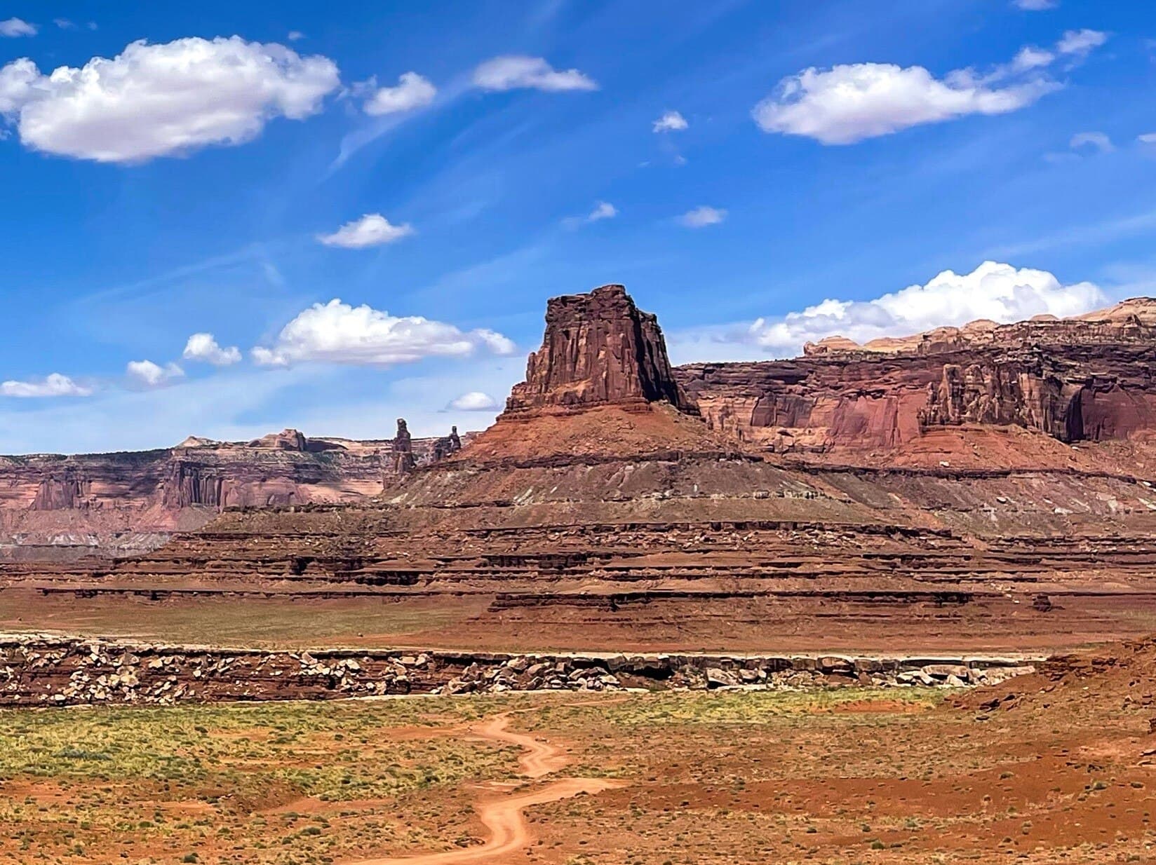 Canyonlands Day Use Backcountry Permit permit area in Canyonlands National Park - backcountry hiking destination