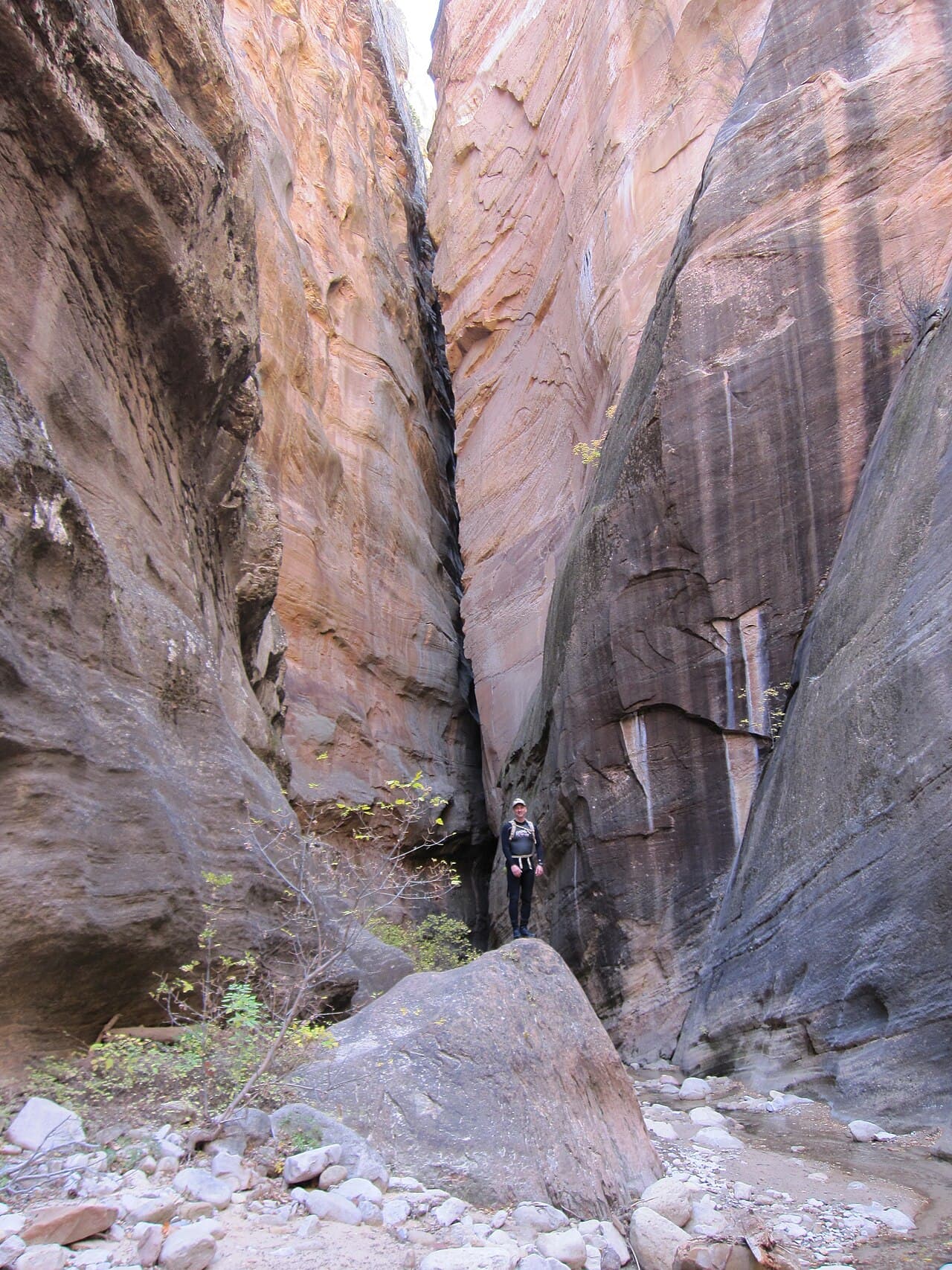 Zion Canyoneering Permit — Orderville Canyon wilderness permit area in Zion National Park - backcountry hiking destination