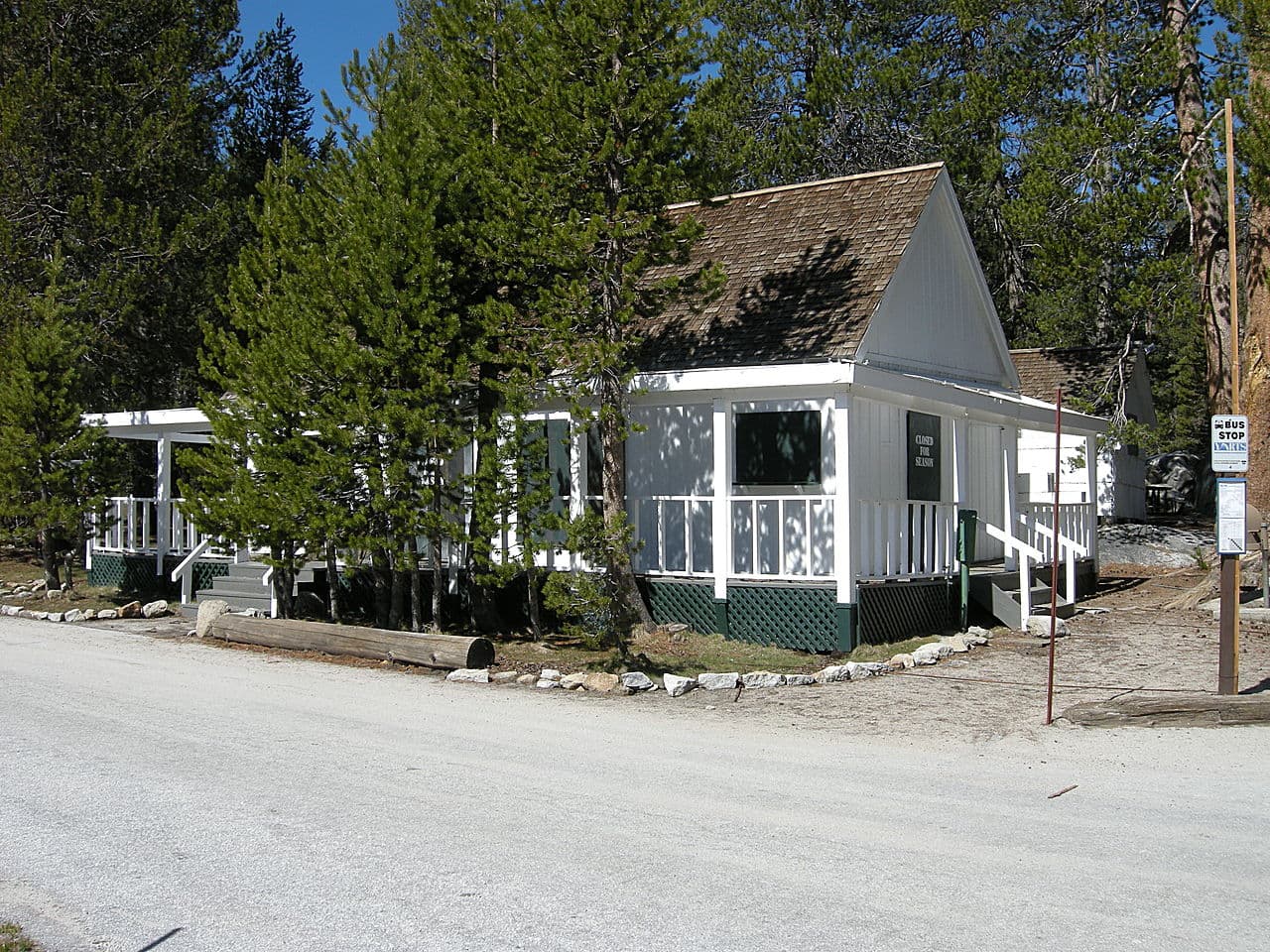 Yosemite Wilderness Permit — White Wolf Campground wilderness permit area in Yosemite National Park - backcountry hiking destination