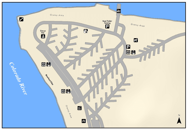Buckskin Mountain Main Campground campground