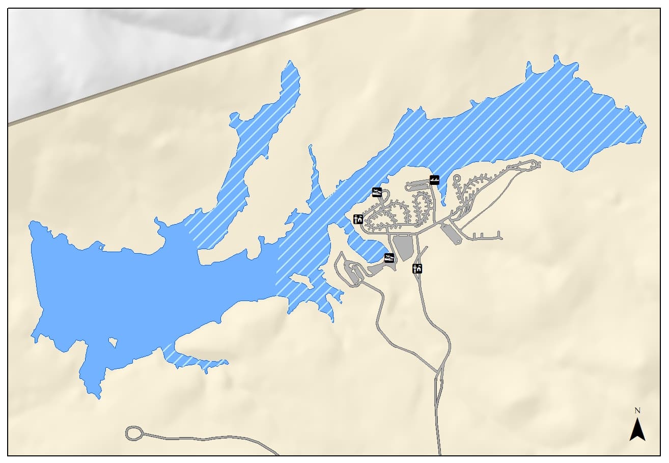 Patagonia Lake Boat-In Campsites campground