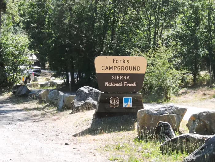 Forks Campground (Sierra) in California