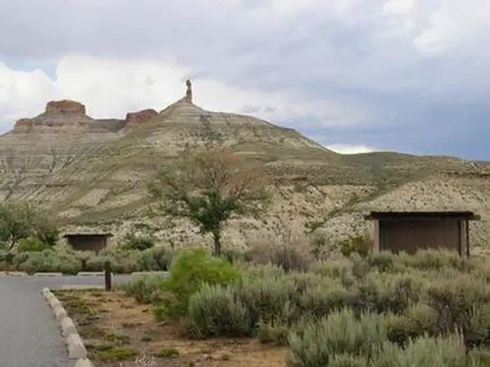 Firehole Canyon Campground in Wyoming