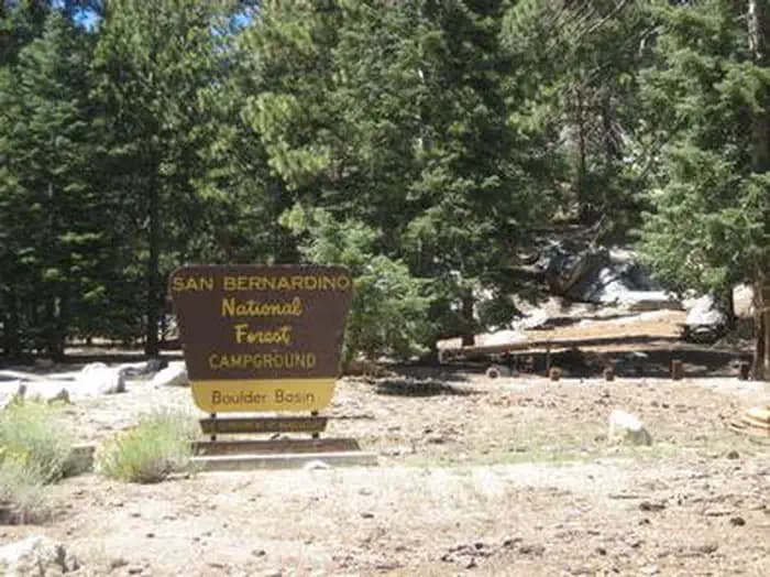 BOULDER BASIN campground