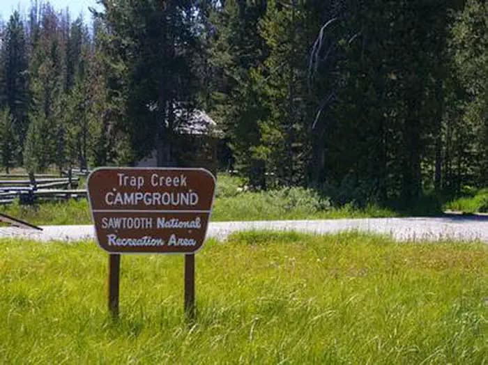Trap Creek Campground in Idaho