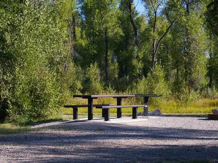 Falls Campground in Idaho