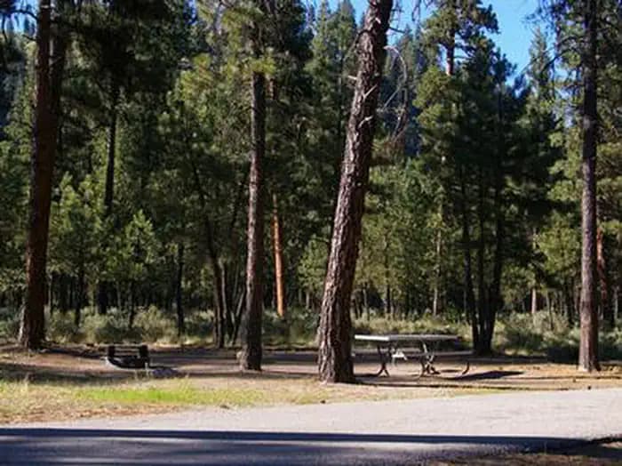 Helende Campground in Idaho