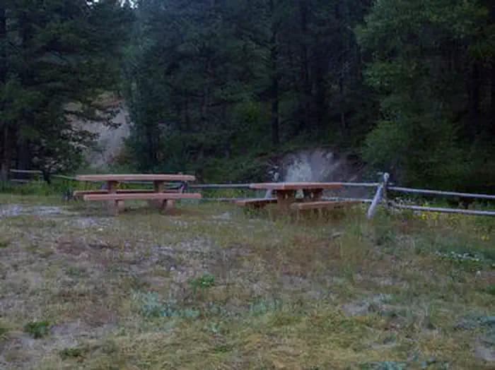 Table Rock Campground in Idaho