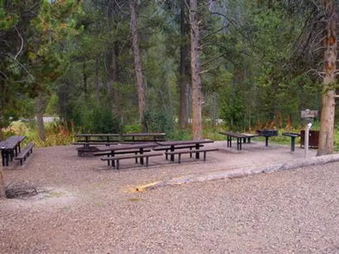 Station Creek Campground in Wyoming