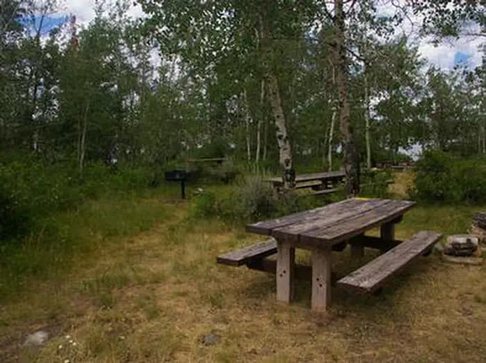 Sandy Beach Picnic Area in Wyoming
