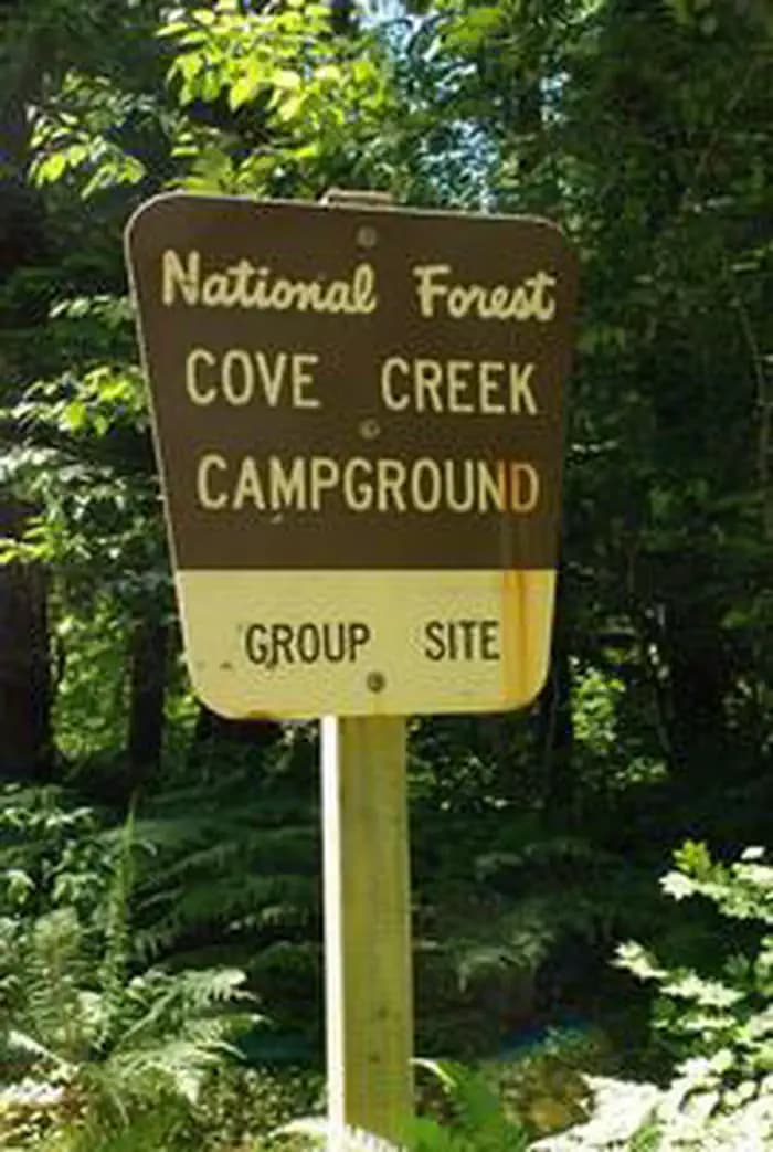 Cove Creek (OR) campground