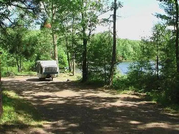 Two Lakes Campground in Wisconsin