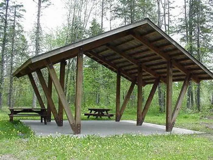 Smith Rapids Pavilion Campground in Wisconsin