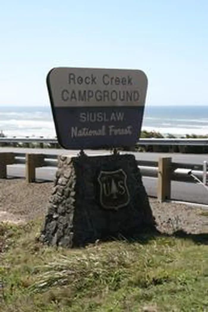 Rock Creek Oregon Coast (Siuslaw National Forest, OR) campground