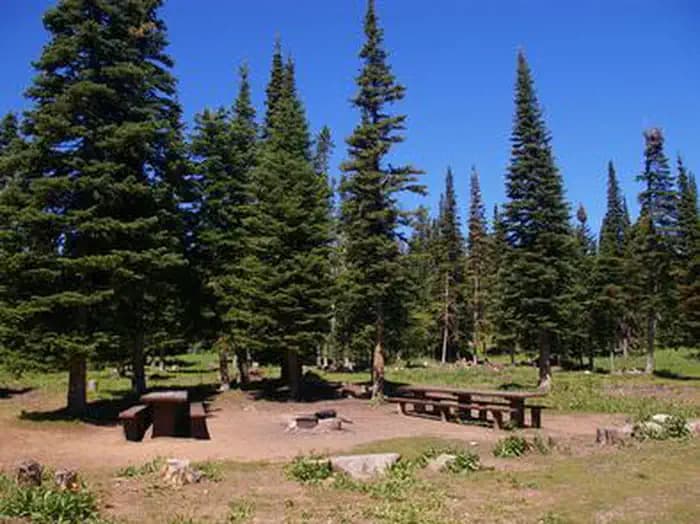 Thompson Flat Campground in Idaho