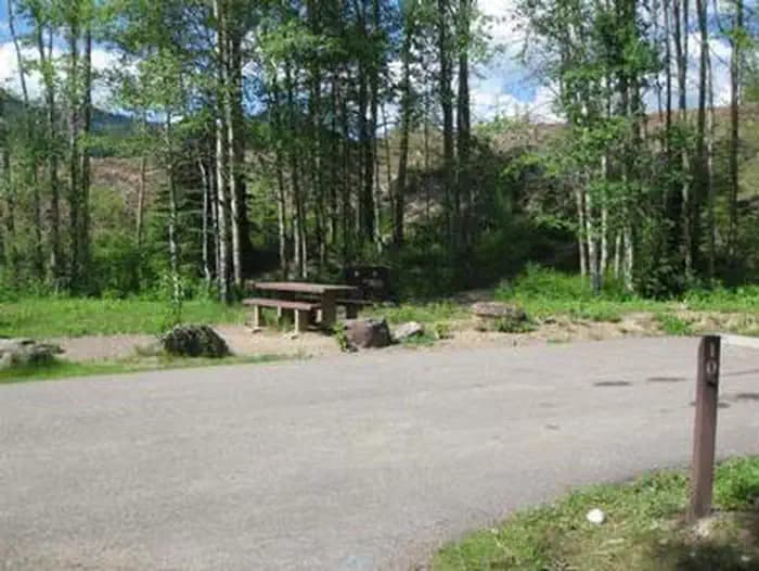 Devil Creek Campground in Montana