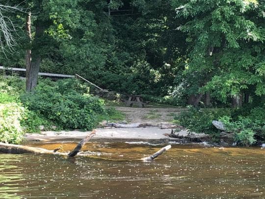 Gillette Castle State Park River Camping campground