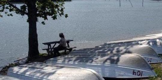 Summit Lake State Park campground