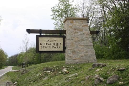 Lacey-Keosauqua State Park campground