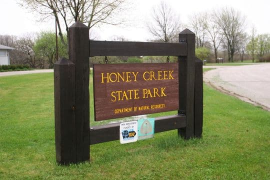 Honey Creek State Park campground