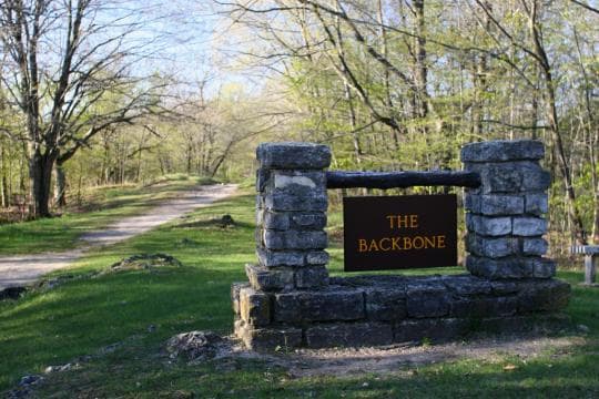 Backbone State Park campground