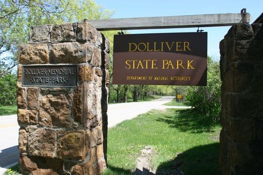 Dolliver Memorial State Park campground
