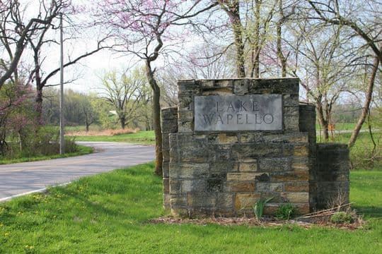 Lake Wapello State Park campground